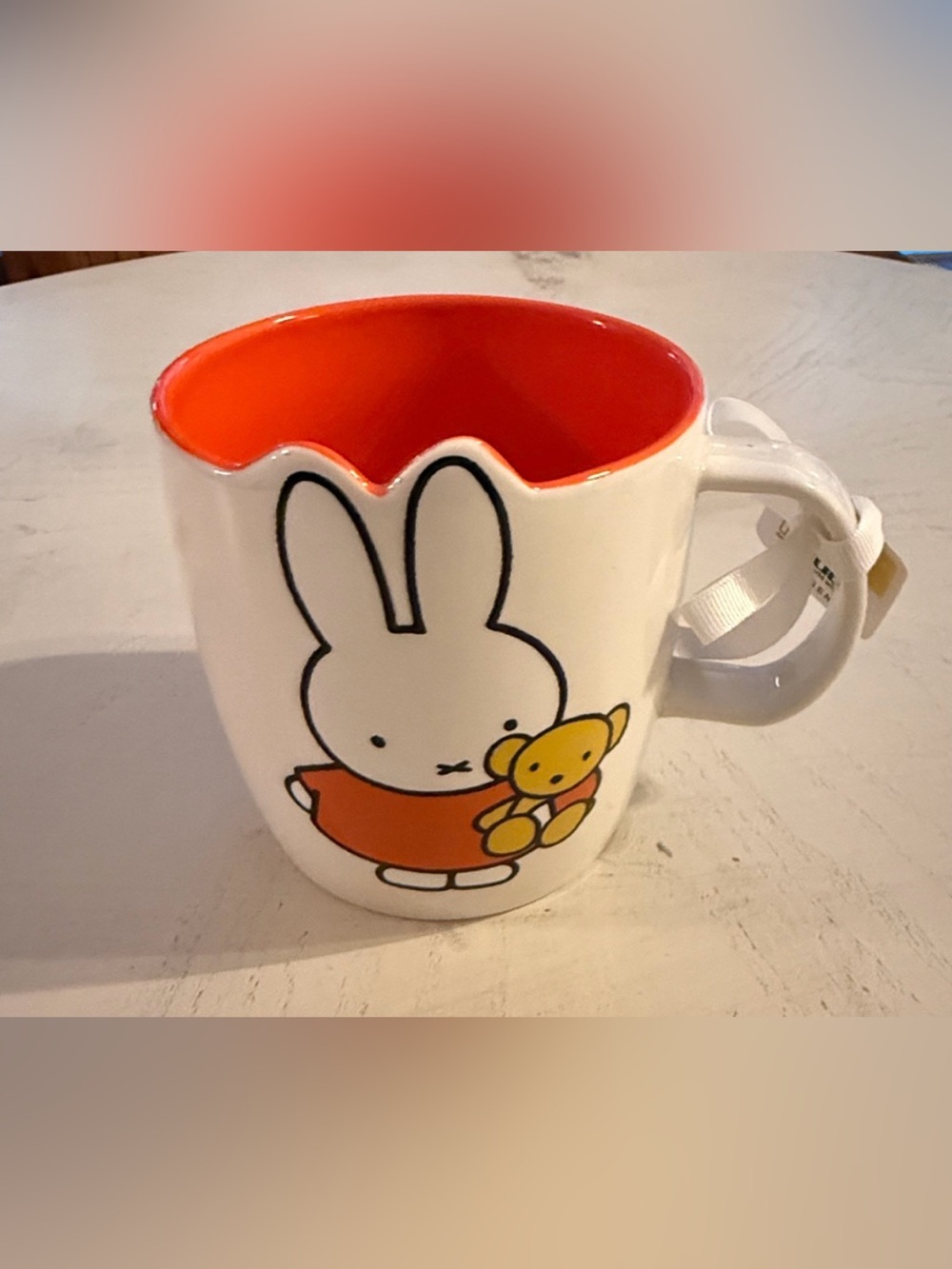Miffy and Friends by Magenta Bunny and Teddy Bear Large Coffee Mug NEW